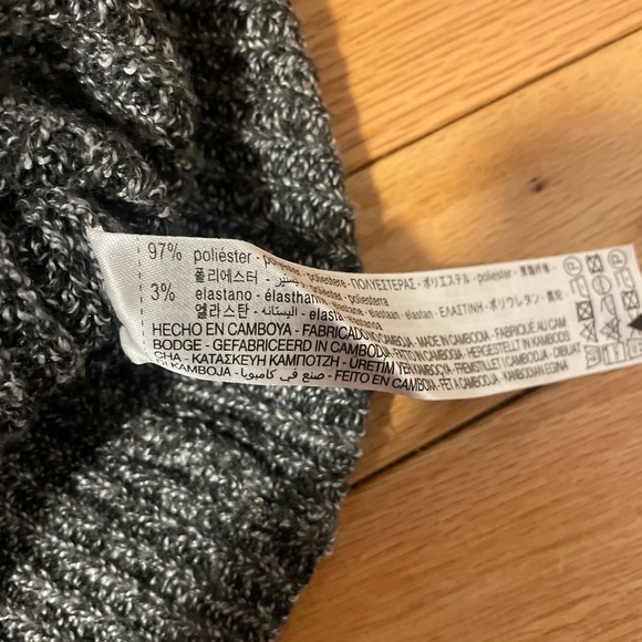 Zara Grey Oversized Hoodie Size Small - Picture 8 of 8